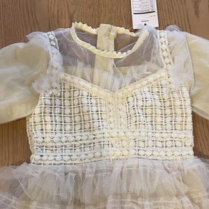 Little girls tulw dress size 110 -4-5 years NWT